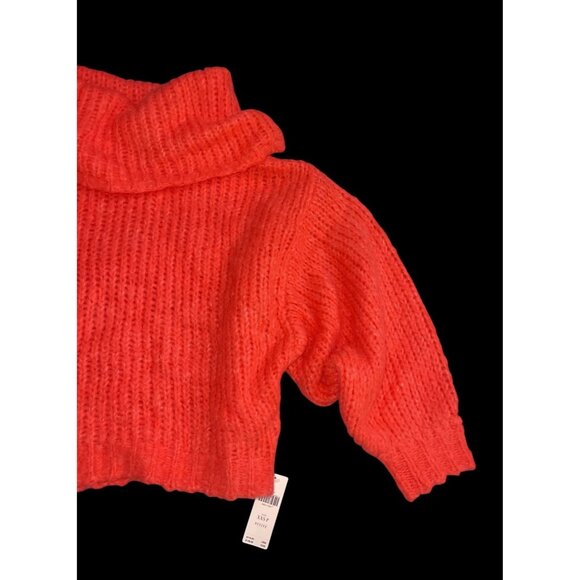 Anthropologie Pilcro Sweater XXSP Petite Rose Pink Turtleneck NWT $118 - Picture 4 of 6